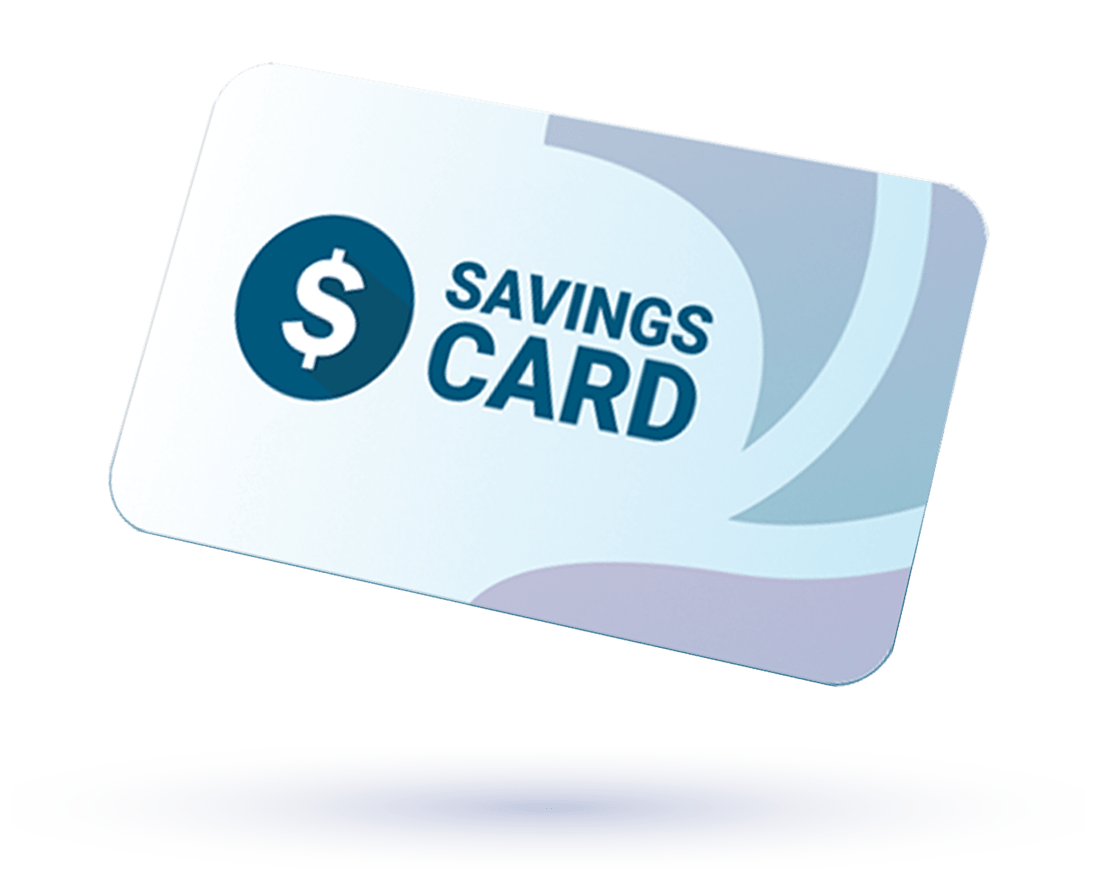 Image of savings card