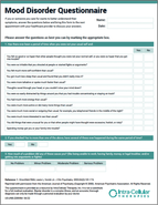 Mood Disorder Questionnaire