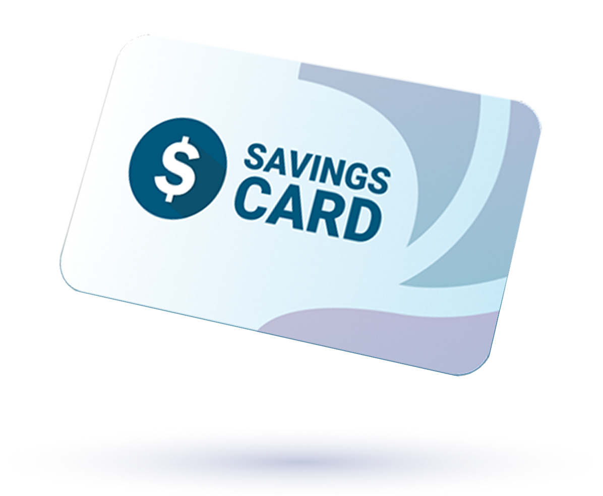 Image of savings card